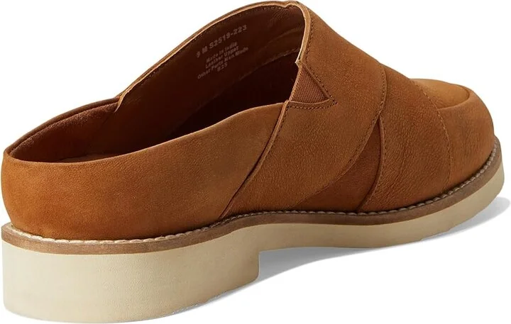 SoftWalk Wessex Women's Flat Shoes Luggage Nubuck : 9 M (B), Leather - Image 4