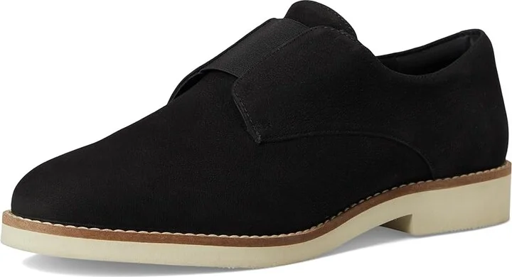 SoftWalk Wexford Women's Flat Shoes Black Nubuck : 6 W (E), Leather - Image 5