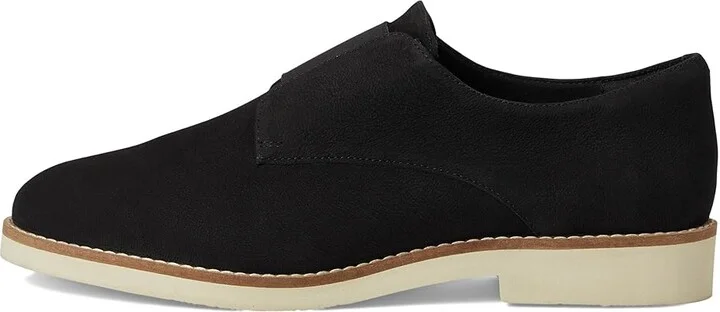 SoftWalk Wexford Women's Flat Shoes Black Nubuck : 6 W (E), Leather - Image 6