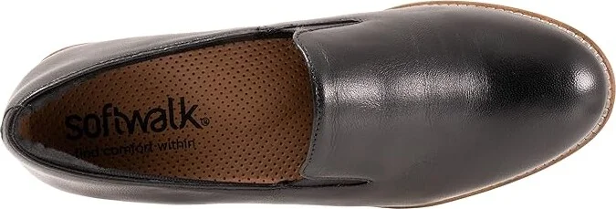 SoftWalk Whistle II Women's Flat Shoes Black : 7 W (D) - Image 2