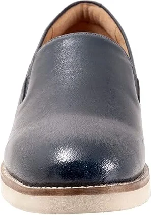 SoftWalk Whistle II Women's Flat Shoes Navy : 8.5 WW (EE) - Image 5