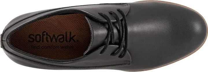 SoftWalk Whitby Women's Shoes Black : 7 N (AA), Leather - Image 2