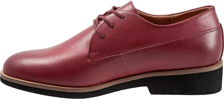 SoftWalk Whitby Women's Shoes Dark Red : 6.5 W (D), Leather - Image 6