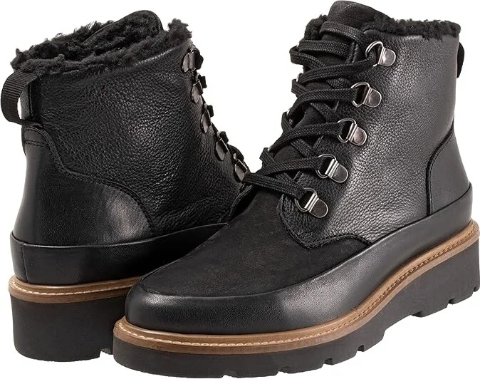 SoftWalk Whitney Women's Boots Black : 7 M (B), Leather