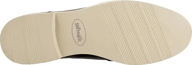 SoftWalk Willet Women's Flat Shoes Black : 8 M (B), Leather - Image 3