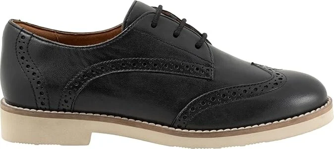 SoftWalk Willet Women's Flat Shoes Black : 8 M (B), Leather - Image 7