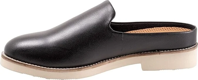 SoftWalk Wolcott II Women's Flat Shoes Black : 10 N (AA), Leather/Synthetic - Image 6