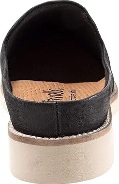 SoftWalk Wolcott II Women's Flat Shoes Black Nubuck : 9.5 N (AA), Leather/Nubuck - Image 4