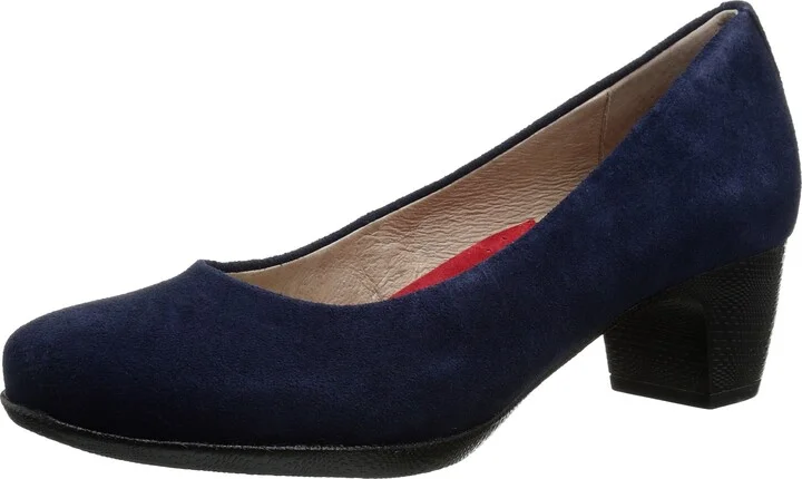 Navy Suede