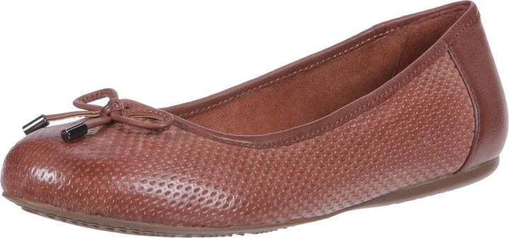 Softwalk Women's NAPA Embossed Ballet Flat