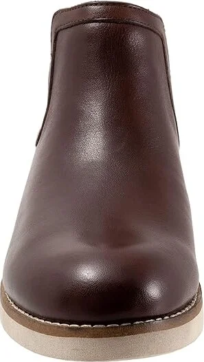SoftWalk Woodbury Women's Boots Dark Brown : 7.5 W (D), Leather - Image 5