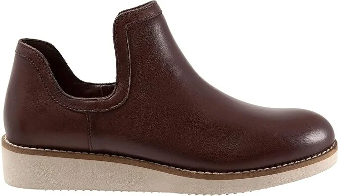 SoftWalk Woodbury Women's Boots Dark Brown : 7.5 W (D), Leather - Image 7