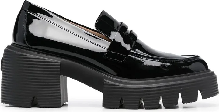 Soho 60mm platform leather loafers
