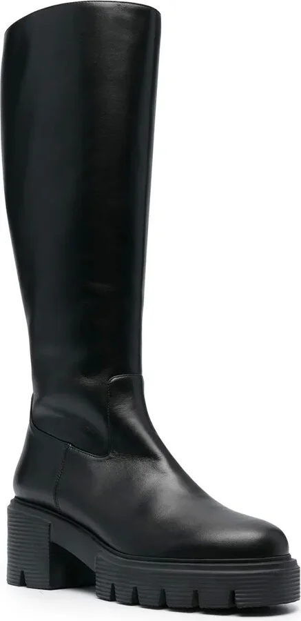 Soho calf-length leather boots - Image 2