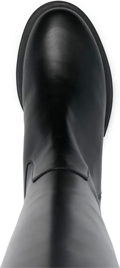 Soho calf-length leather boots - Image 4