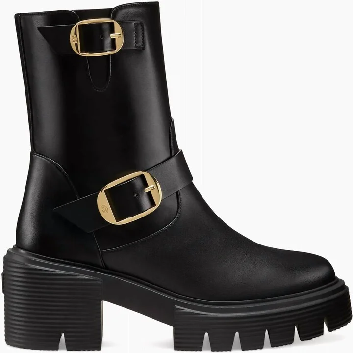 Soho Moto Bootie In Black