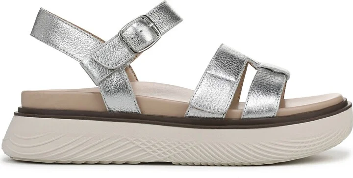 Solana Metallic Platform Sandal - Image 3
