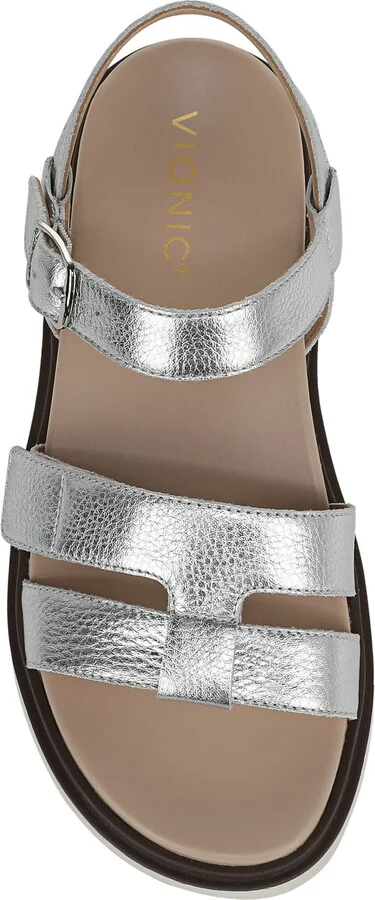 Solana Metallic Platform Sandal - Image 5