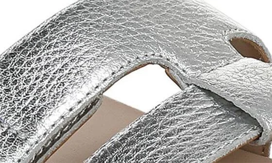 Solana Metallic Platform Sandal - Image 9