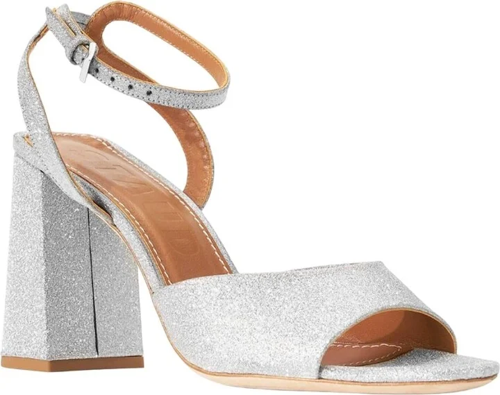 Solange Heel Sandals In Diamond