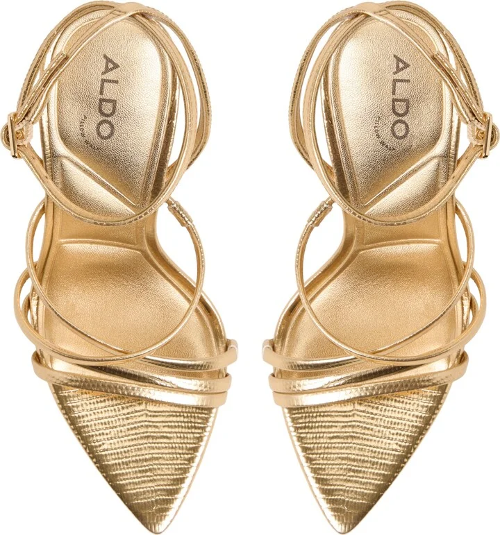 Solania Ankle Strap Pointed Toe Sandal - Image 10
