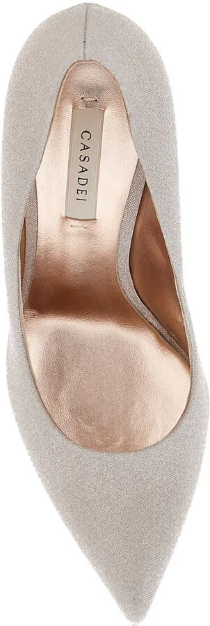 'solar Eclipse' Pink Pumps With High Stiletto Heel In Tech Fabric Woman - Image 3