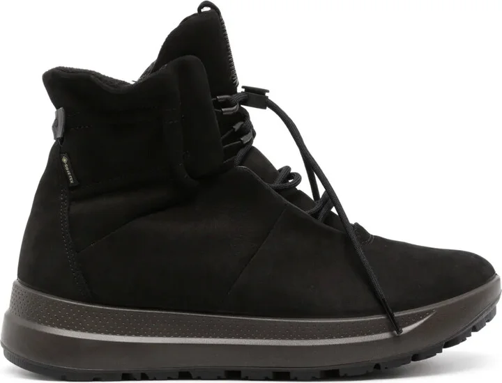 Solice drawstring suede boots