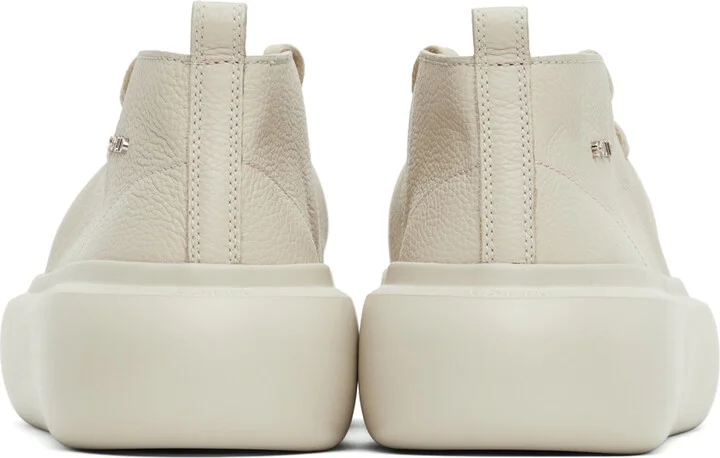 Solid Homme Beige Platform Derbys - Image 2