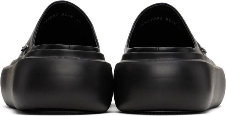 Solid Homme Black Hardware Loafers - Image 2