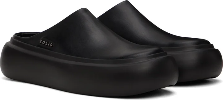 Solid Homme Black Hardware Loafers - Image 4