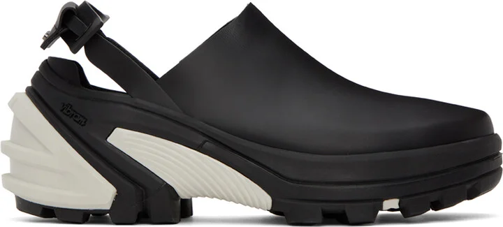 Solid Homme Black Sculptural Loafers