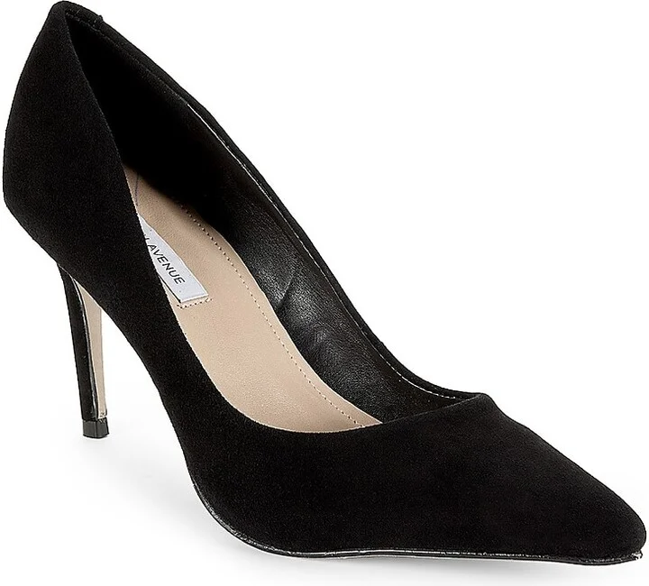 Solid Suede Pumps - Image 2