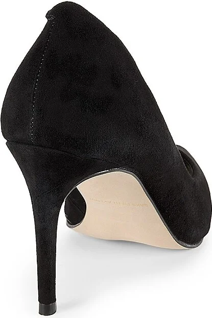 Solid Suede Pumps - Image 3