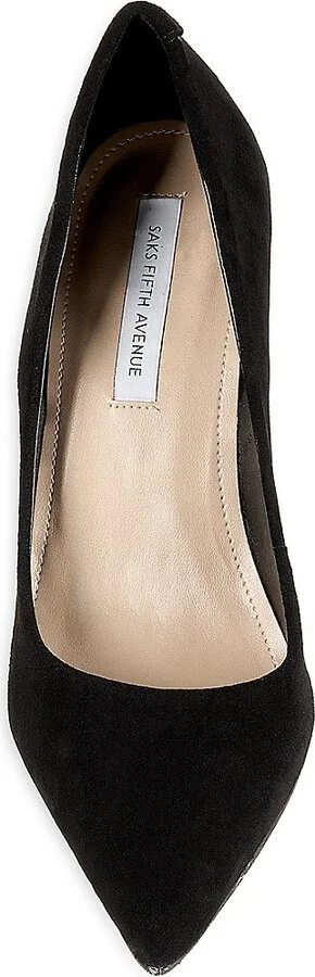 Solid Suede Pumps - Image 5