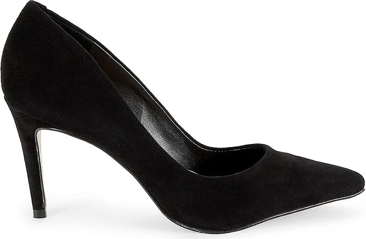 Solid Suede Pumps