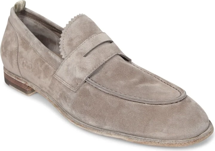 Solitude Suede Beige Loafer - Image 2