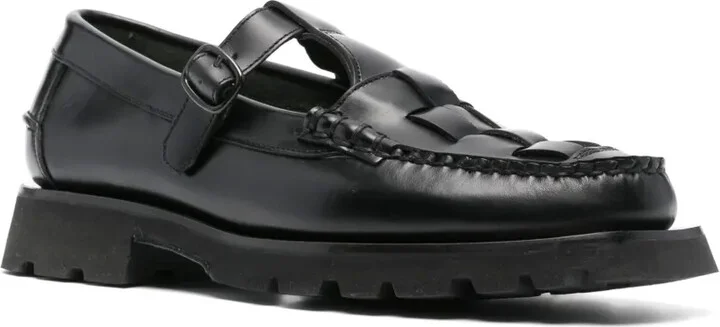 Soller interwoven-design leather loafers - Image 2