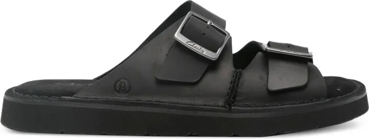 Solsbury double-buckle sandals