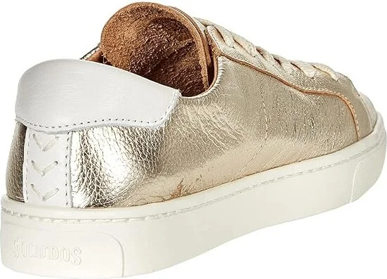 Soludos Ibiza Classic Lace-Up Women's Lace up casual Shoes Platinum : 5 B - Medium, Leather - Image 5