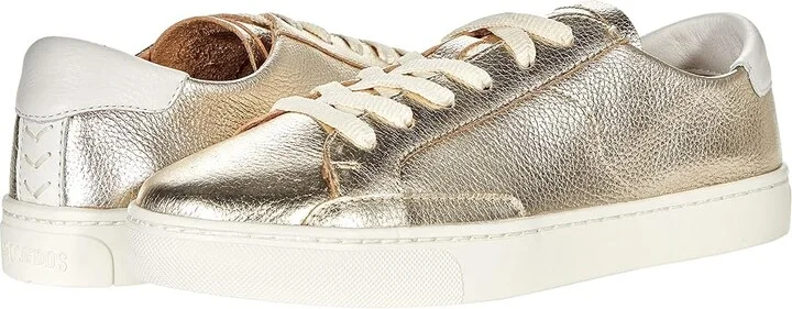 Soludos Ibiza Classic Lace-Up Women's Lace up casual Shoes Platinum : 5 B - Medium, Leather