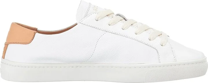 Soludos Ibiza Classic Lace-Up Women's Lace up casual Shoes White : 5 B - Medium, Leather - Image 8