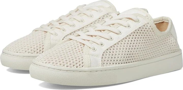 Soludos Ibiza Mesh Sneaker Women's Sandals Sea Salt White : 5 B - Medium, Textile