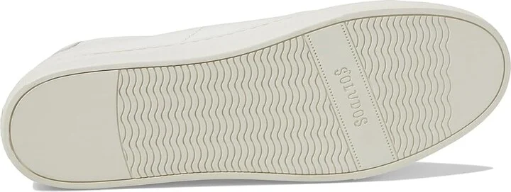 Soludos Ibiza Platform Sneaker Women's Shoes White : 10 B - Medium, Leather - Image 3