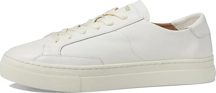 Soludos Ibiza Platform Sneaker Women's Shoes White : 10 B - Medium, Leather - Image 6