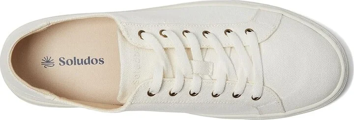 Soludos Ibiza Sneaker Men's Shoes La Concha Ivory : 8 D - Medium - Image 2