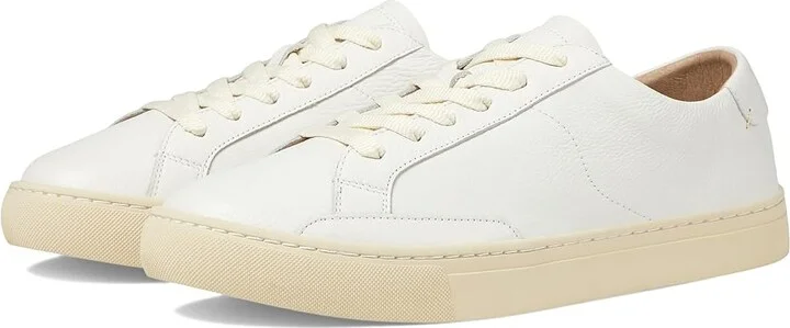 Soludos Ibiza Sneaker Men's Shoes Oasis White : 12 D - Medium, Leather/Rubber