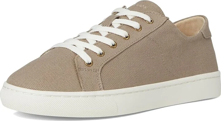 Soludos Ibiza Sneaker Women's Shoes Cafe Taupe : 5.5 B - Medium, Leather/Rubber - Image 5