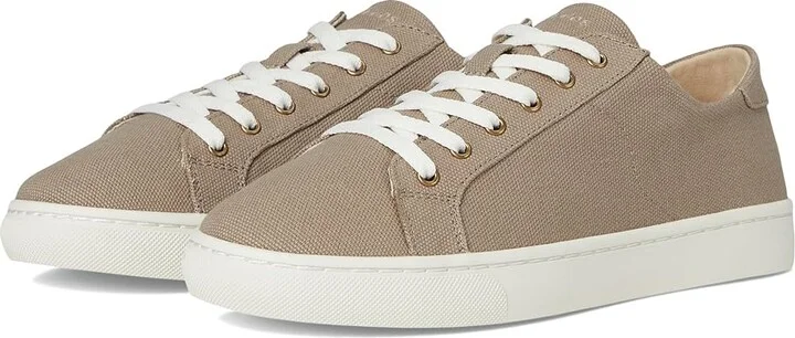 Soludos Ibiza Sneaker Women's Shoes Cafe Taupe : 5.5 B - Medium, Leather/Rubber