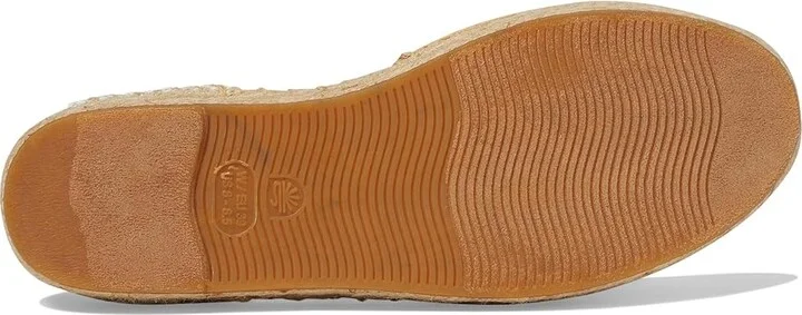 Soludos Lauren Lace Up Espadrille Women's Sandals White : 9 B - Medium, Jute/Rubber - Image 3