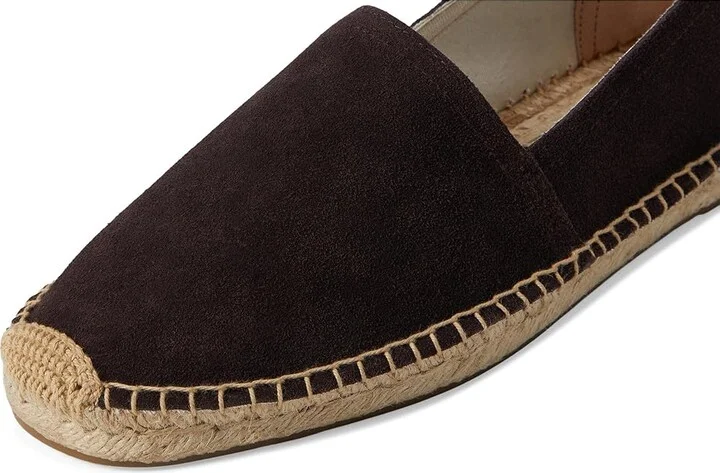 Soludos Leather Original Espadrille Men's Slip on Shoes Tronco Brown : EU 42 (US Men's 8-8.5) D - Medium, Leather/Suede - Image 7